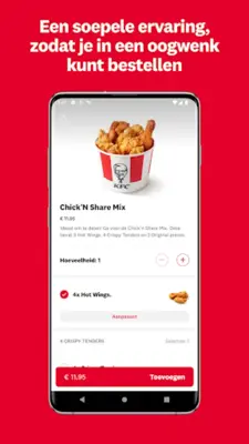 KFC Nederland android App screenshot 2